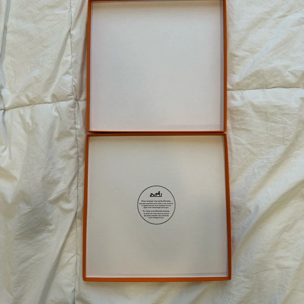 Hermès Equestrian Print Silk Scarf